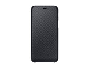 Луксозен  калъф тефтер Wallet Cover оригинален EF-WA600 за Samsung Galaxy A6 2018 A600F черен